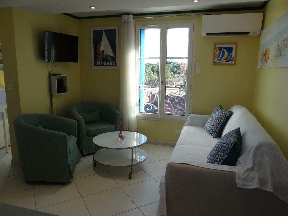 Appartement Vue Mer, Presqu'Il De Giens Йер Экстерьер фото